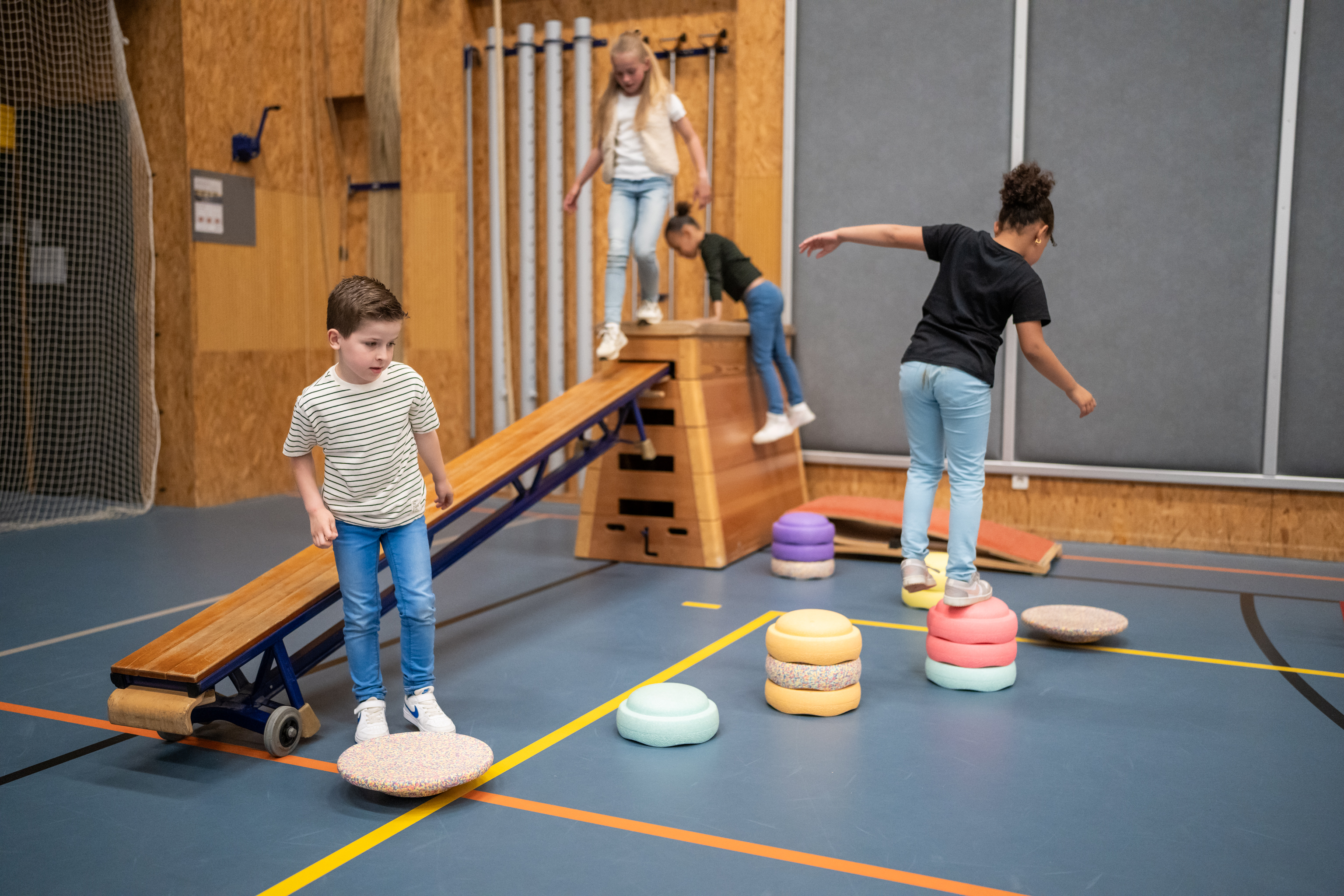 Balanceren is goed voor ontwikkeling kinderen
